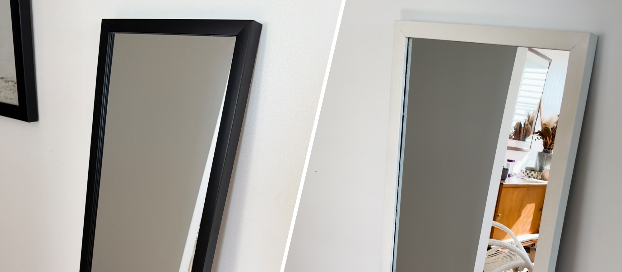 Upcycle An Old Mirror With Dulux Spray Effect Granite